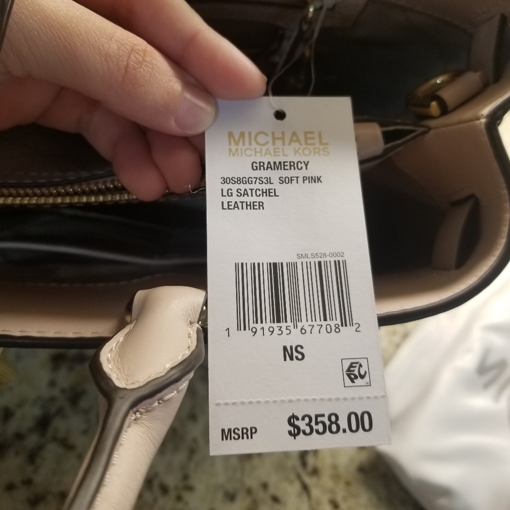 Michael Kors LG Leather Satchel - Picture 3 of 4